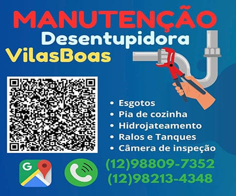 Desentupidora Vilas Boas em Guararema SP